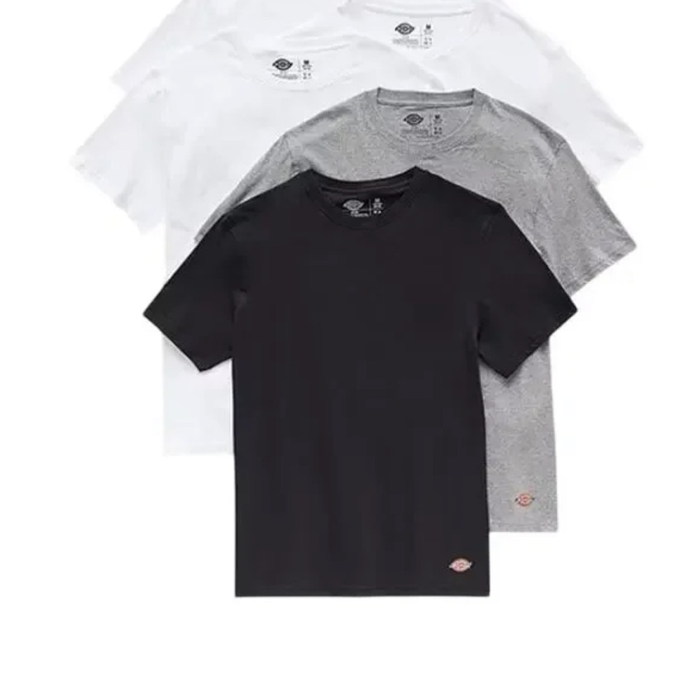 New Five Pack 2XL Dickie Short Sleeve Crew T-shirts
